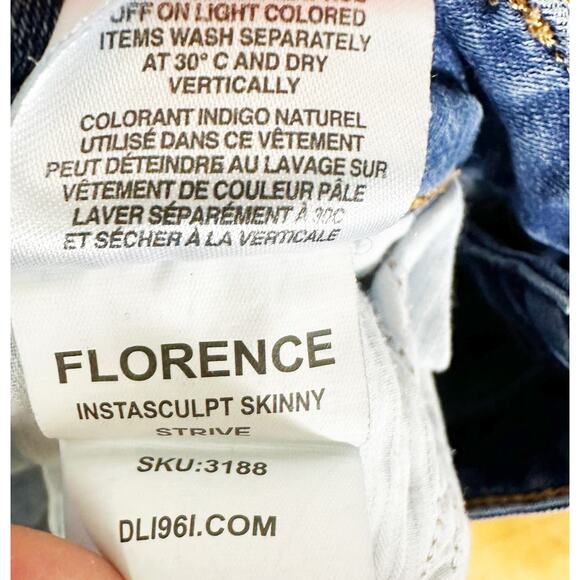 DL1961 Florence Instasculpt Skinny Strive Jeans sz 32 - Picture 8 of 12